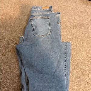 Classic Blue women’s boot legger jeans